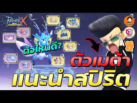 แนะนำ สปิริต ตัวเมต้า สีม่วงสีทองใช้ตัวไหนดี? | Ragnarok x next generation