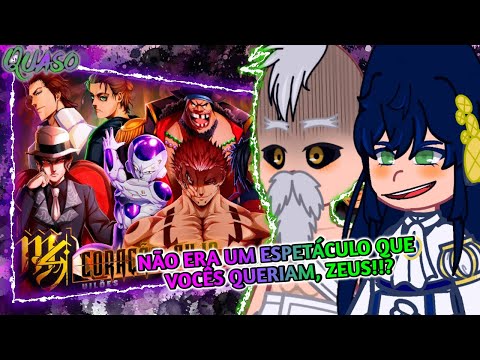 🍖 Deuses (SNV) React Rap dos Vilões Como Novos Humanos Para o 2° Ragnarok (AU) | M4rkim