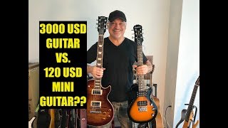 Video thumbnail for Cheap Vs. Expensive Guitar? Chinese Epiphone Mini Les Paul Express vs. USA Gibson Les Paul Standard by Cesar All Guitar