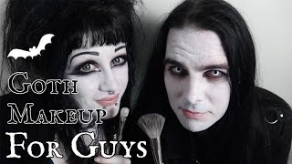 Goth Makeup Tutorial for Guys! | Black Friday