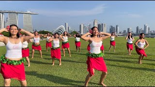 🇸🇬Singapore's 60th Birthday x Tahiti Dance Fitness/ Choa Chu Kang CC /Ori Tahiti Polynesian Dance🌺