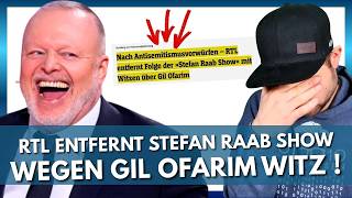 RTL entfernt Stefan Raab Show, wegen Witz über Gil Ofarim!