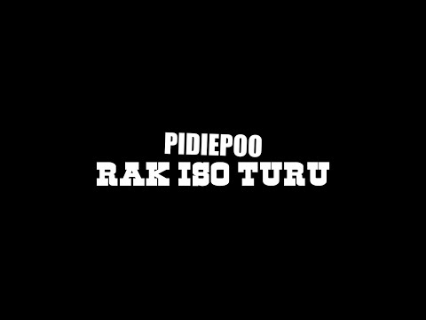 #PIDIEPOOMUSIC #08 - RAK ISO TURU - KINETIC TYPOGRAPHY KEYNOTE