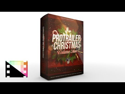ProTrailer Christmas Volume 2 - Holiday Inspired Teaser Trailer Titles - Pixel Film Studios