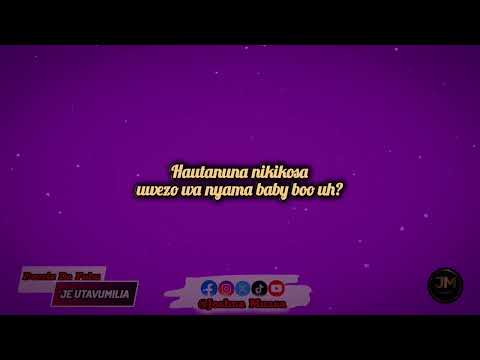 Devrix Da Fubu - \Je\ Utanipenda (Lyrics 🔥)