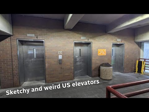 [MIP] Sketchy US basement traction elevators at the Glenmont Metro East Garage in Glenmont MD