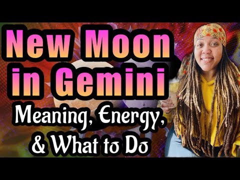 New Moon in Gemini: Meaning, Energy, What to Do, Journal Prompts, Crystals, Herbs, & More