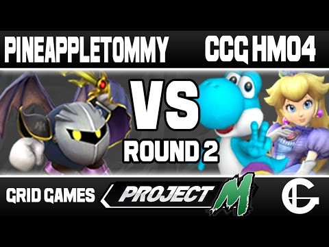 PineappleTommy (Metaknight) VS CCG HM04 (Yoshi/Peach) | Grid Weekly Round 2