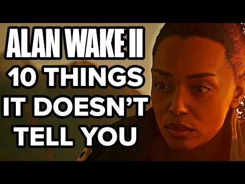 Alan Wake 2 - 10 Things I Wish I KNEW BEFORE STARTING IT