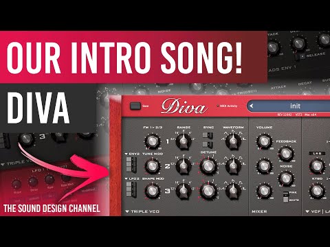 Diva Tutorial | Our Intro Song! | Melodic Techno | Stephan Bodzin style