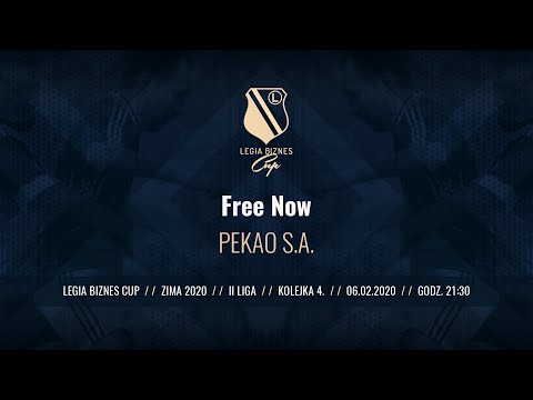 Skrót spotkania Free Now - Pekao S.A. ( Legia Biznes Cup Zima 2020 )