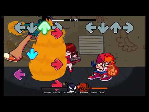 Friday Night Funkin' Whitty Fire Fight mod, Overhead, but I added RecD lyrics