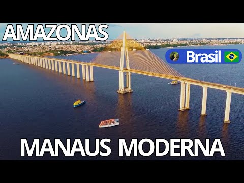 QUE VISITAR  EN MANAUS MODERNO AMAZONAS, Punta Negra, Mercado Municipal, Puente Rio Negro  #brasil