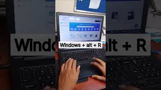 Screen Recording in Windows 10 & 11 - Latest #learncomputer