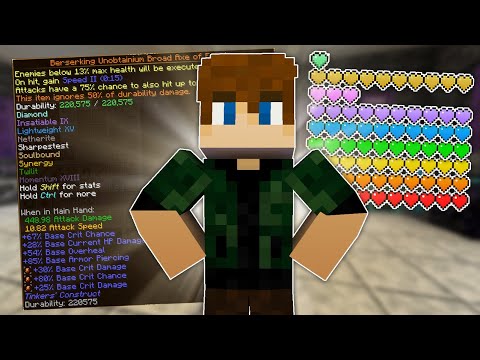 Nofaxuland - VIREI UM BOSS NO MINCRAFT COM O APOTHEOSIS!! - E65 (Minecraft Mods 1.18)
