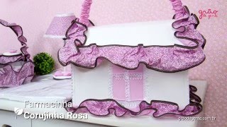 Farmacinha Corujinha Rosa | Ref: 52021