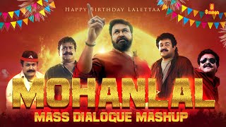 Mohanlal Birthday Special Dialogue Mashup  Full On