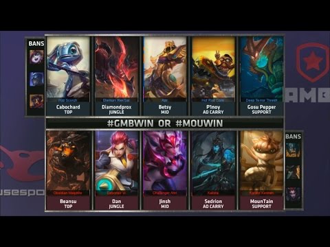GMB vs MOU Game 2 Highlights - MOUSESPORTS vs GAMBIT GAMING - EU LCS SPRING PROMOTION 2015