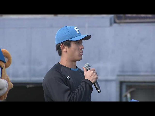 【ファーム】4月23日 ファイターズ・北山亘基投手 ヒーローインタビュー
