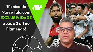 Exclusivo: Técnico do Vasco abre o jogo e conta estratégia para vencer o Flamengo