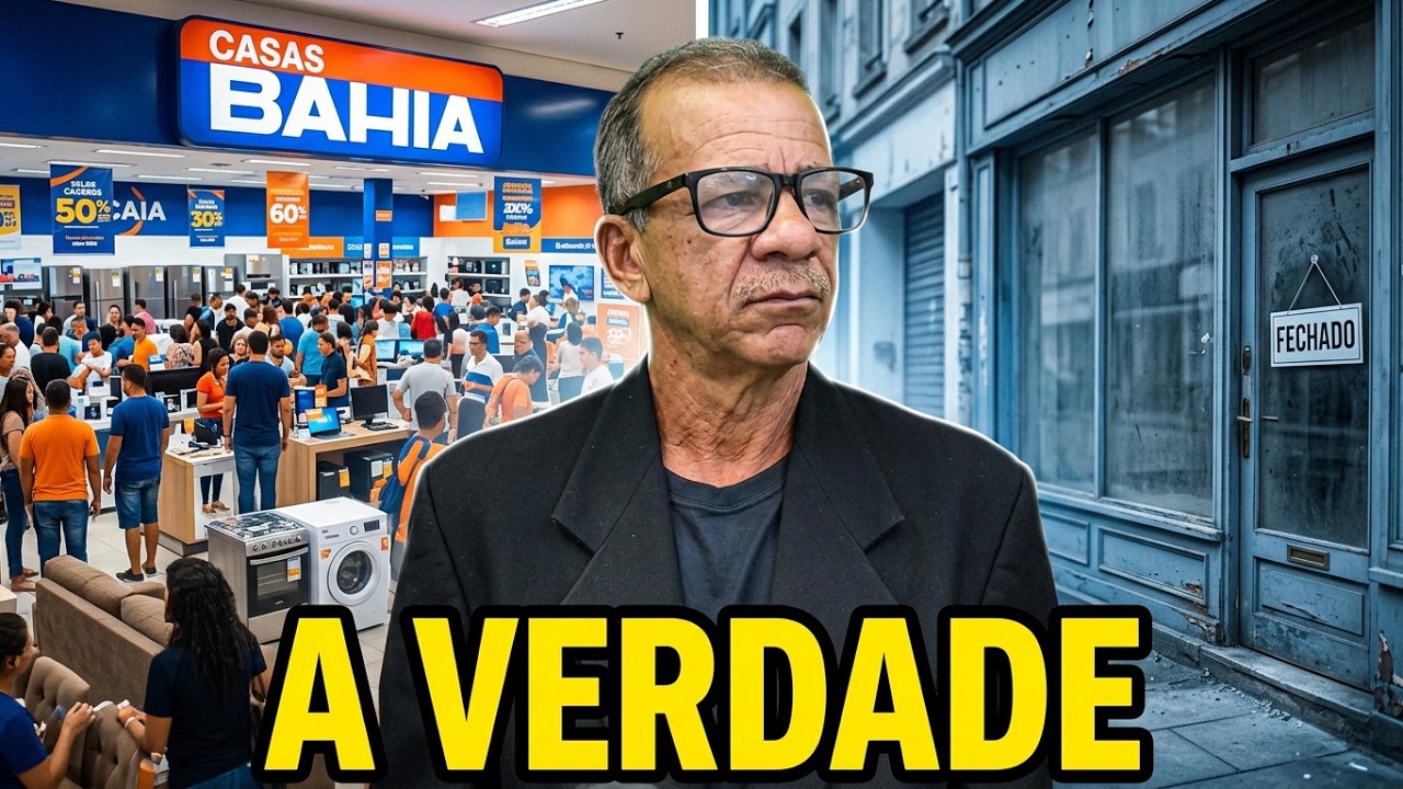 Fechamento de lojas das Casas Bahia apontam para um cenário preocupante