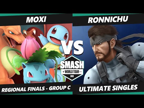SWT NA West Group C - moxi (Pokemon Trainer) Vs. Ronnichu (Snake) Smash Ultimate Tournament