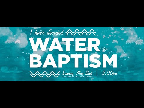 May 2, 2021  Water Baptism  / Crinisor Stefan - Timpul potrivit  / Agape Church