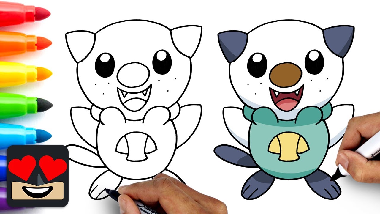 How To Draw Oshawott | Pokemon