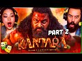 Part 2 KANTARA A LEGEND CHAPTER 1 Movie Reaction Rishab Shetty Rukmini Vasanth