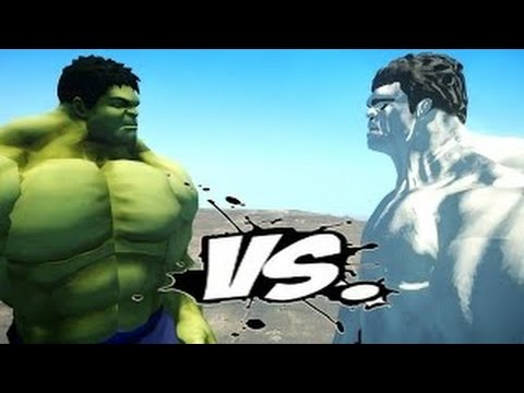 The Incredible Hulk Vs Grey Hulk EPIC BATTLE
