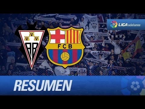 Resumen de Albacete Balompié (2-1) FC Barcelona B