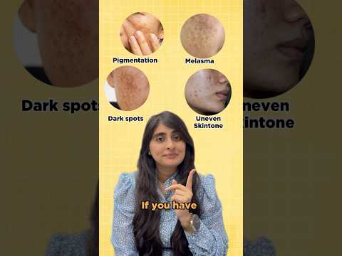 Skincare for Pigmentation and Uneven Skintone | Sunscreen for Pigmented skin | Dark Spots, Melasma