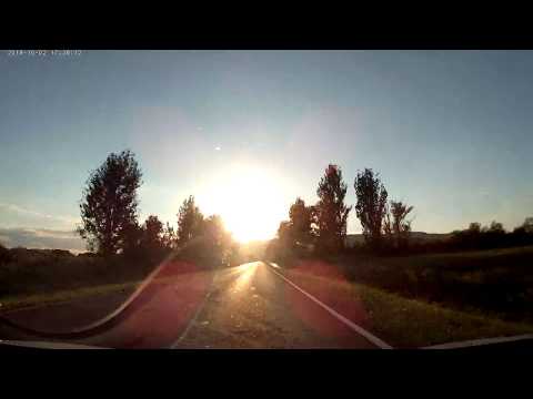 Road trip in Hungary - Balaton lake to Héviz (time lapse) part 1