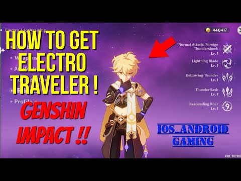 GENSHIN IMPACT !!! HOW TO GET ELECTRO TRAVELLER !! INAZUMA ! GAMEPLAY + SKILLS SHOWCASE !iOS Android