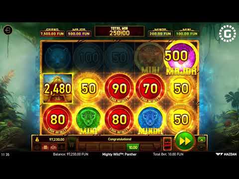 Mighty Wild Panther by Wazdan Slot Features | GamblerID