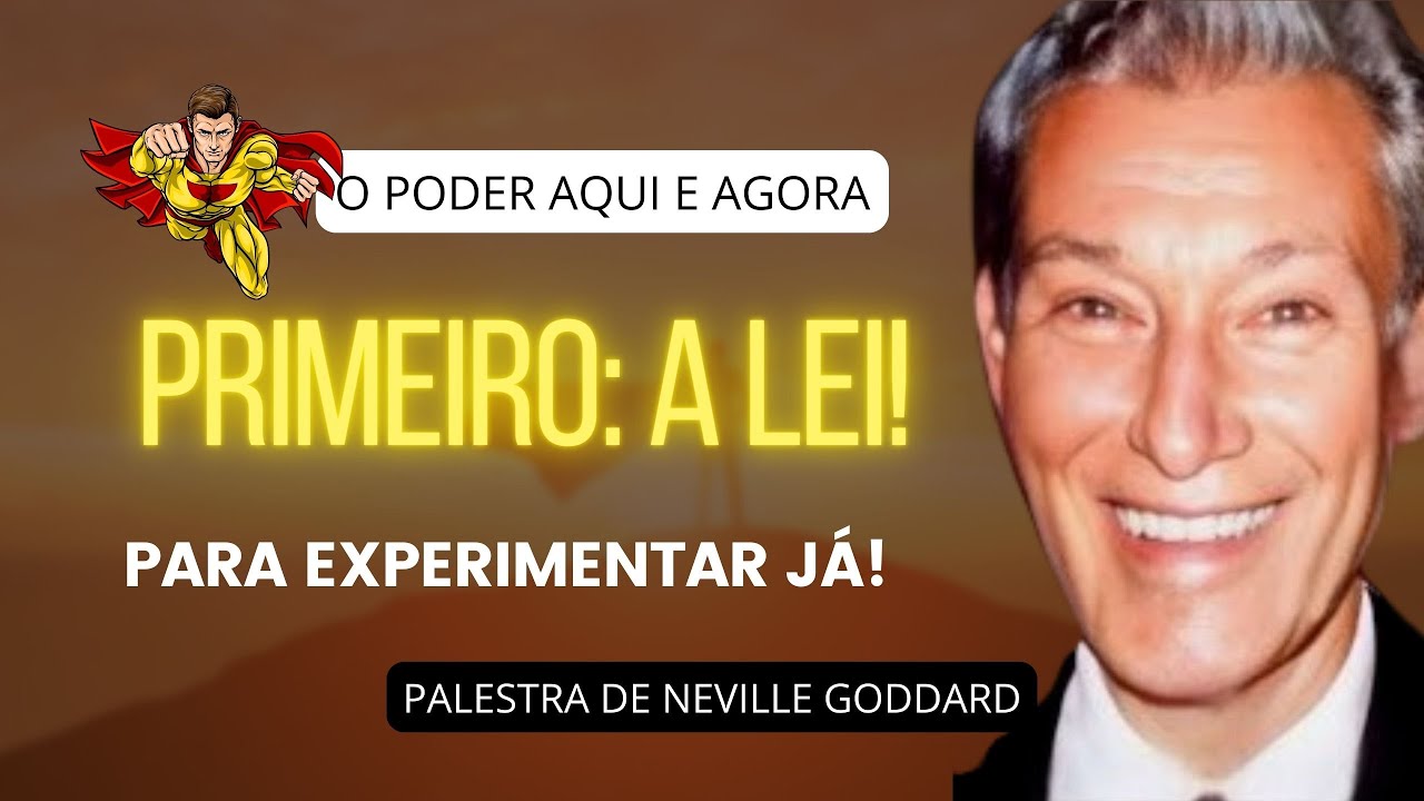 QUE TAL UMA CHUVA DE DINHEIRO? TESTE A LEI - PALESTRA DE NEVILLE GODDARD