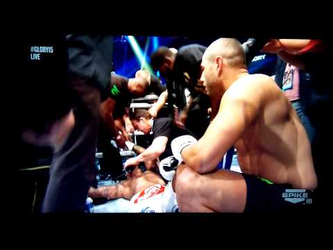 Spong vs Saki and snaps leg