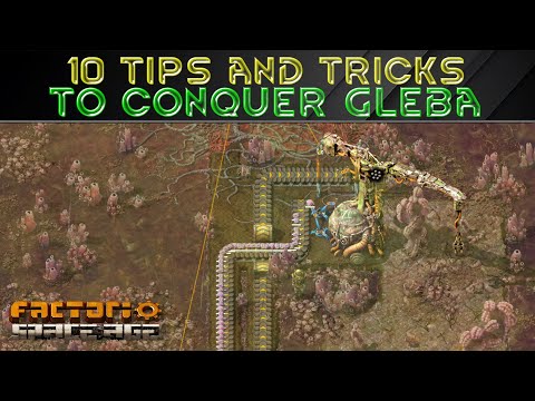 10 TIPS To Conquer GLEBA - Factorio Space Age Tutorial Guide