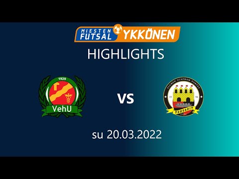 Highlights: VehU - Tervarit 6-3 (3-2) 20.03.2022 Futsal-Ykkönen