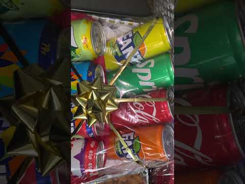 Drink hamper idea #diy #hamper #gift #wedding #fy #foryou #fizzydrink #share #sub #birthday