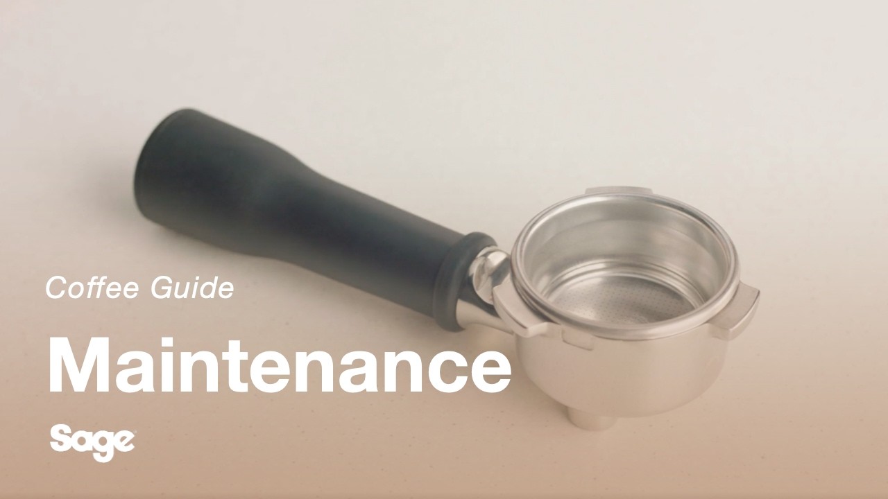 How to clean portafilter and filter basket