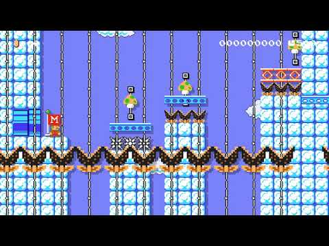 ☆★☆Pacos Sky Castle Platforms☆★☆ by ☆Lionaris☆ 🍄 Super Mario Maker 2 ✹Switch✹ #bah