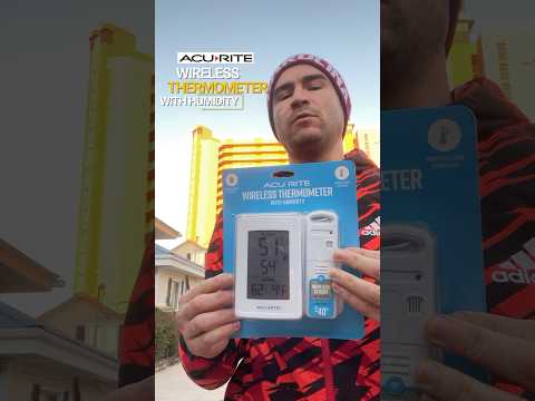 ACURITE wireless thermometer with humidity. Review