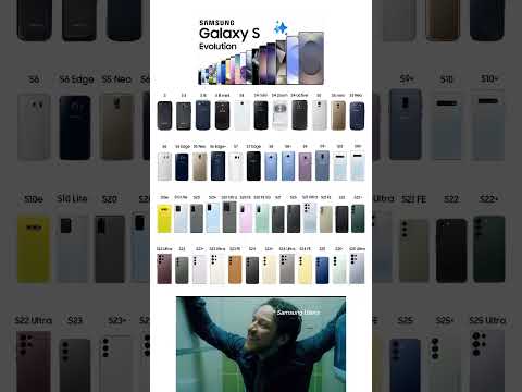 Samsung Galaxy S Series Evolution 📱🔥 #shorts #samsung