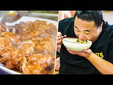 Food Coma After Training… Special Napolitan🍝 & Fresh Chicken Nanban🍗