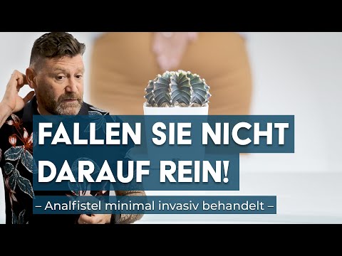 Schmerzfreie Laserbehandlung bei Analfisteln (minimal invasive Behandlung)