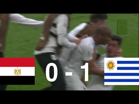 (World Cup Russia 2018) Egypt v Uruguay 0 - 1