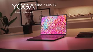 Video 0 of Product Lenovo Yoga Slim 7 Pro 16 GEN6 AMD Laptop (2021)