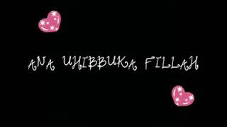 Download lagu Ana uhibbuka fillah (status WhatsApp) mp3 Download lagu Ana uhibbuka fillah (status WhatsApp) mp3