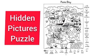Hidden Pictures puzzle Activity